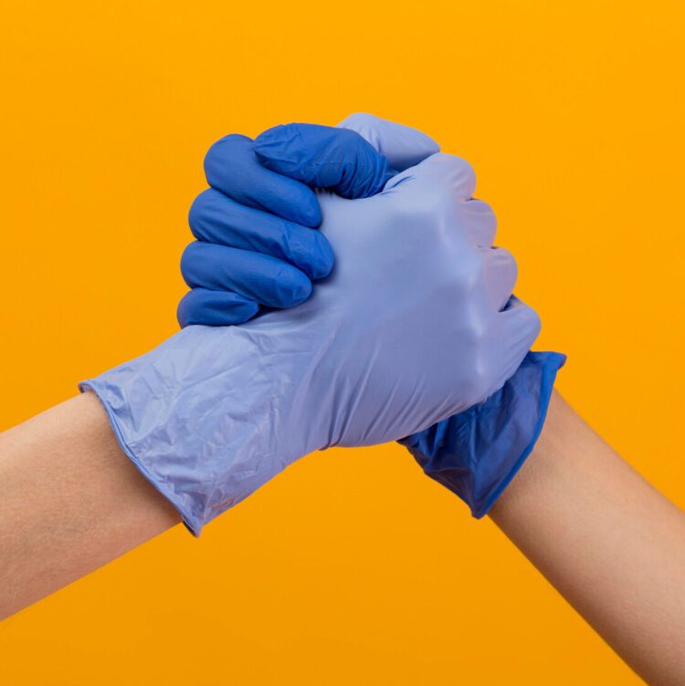 friendship day hands composition e x