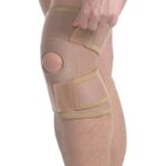 Alfacare Επιγονατίδα Neoprene Ανοικτή Με Μπανέλες ONE SIZE AC-1054B
