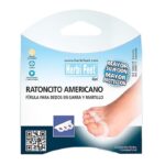 Herbi Feet Πέλμα Σφυροδακτυλίας-Διαχωριστικό Δακτύλων Τριπλό Gel-Americano HF 6026