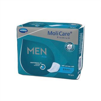 Hartman Molicare Premium Men Pad Επίθεμα Ελαφράς Ακράτειας για Άντρες 14τεμάχια