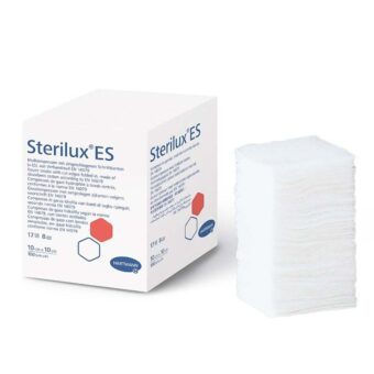 Hartman Sterilux ES Μη Αποστειρωμένη Υπεραπορροφητική Γάζα 17 Κλωστών 8απλή 10cm x 10cm 100τεμ