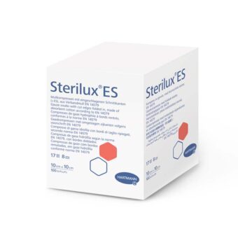 Hartman Sterilux ES Μη Αποστειρωμένη Υπεραπορροφητική Γάζα 17 Κλωστών 8απλή 10cm x 10cm 100τεμ
