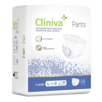 Cliniva Pants No3 Large - Εσώρουχα Ακράτειας 14 Τεμάχια