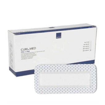 Abena Curi Med Film Pad Αυτοκόλλητα Αποστειρωμένα Επιθέματα 10x 25cm 40τμχ