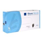 Abena Calassic Gloves Nitrile Μαύρα Γάντια Χωρίς Πούδρα 100τμχ