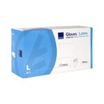 Abena Classic Latex Glove Εξεταστικά Γάντια Με Πούδρα Λευκά Large 100τμχ
