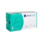 Abena Classic Latex Glove Εξεταστικά Γάντια Με Πούδρα Λευκά Small 100τμχ