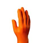 Aurelia Ignite Gloves Nitrile Πορτοκαλί Γάντια Χωρίς Πούδρα 100τμχ