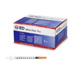 BD Micro-Fine Plus Σύριγγες Ινσουλίνης 29G x 12.7mm 1ml 100τμχ