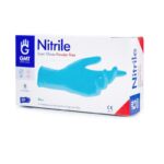 GMT Super Gloves Nitrile Μπλε Γάντια Χωρίς Πούδρα Large 100τμχ