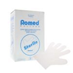 Romed Copolymer Examination Gloves Press on Paper - Γάντια Αποστειρωμένα 100τμχ