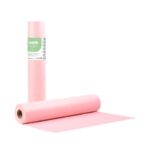 Bournas Medicals Soft Care Premium Standard - Πλαστικό Εξεταστικό Pολό Χαρτί & PE Ροζ 58cm x 50m