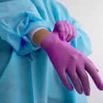 SoftTouch Vivid Gloves Nitrile Φούξια Γάντια Χωρίς Πούδρα 100τμχ