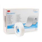 3M Micropore Μικροπορώδης Χάρτινη Αυτοκόλλητη Επιδεσμική Ταινία 5cm X 9.1m
