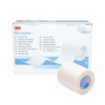 3M Micropore Μικροπορώδης Χάρτινη Αυτοκόλλητη Επιδεσμική Ταινία 5cm X 9.1m