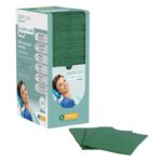 Bournas Medicals Soft Care Plus Οδοντιατρική Πετσέτα Με Dispenser - Σκούρο Πράσινο 500τμχ 3ply