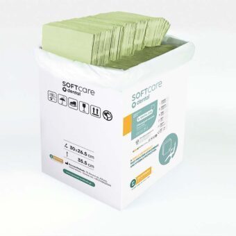 Bournas Medicals Soft Care Standard Οδοντιατρική Πετσέτα - Πράσινο 500τμχ
