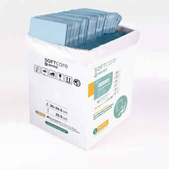 Bournas Medicals Soft Care Standard Οδοντιατρική Πετσέτα - Γαλάζιο 500τμχ