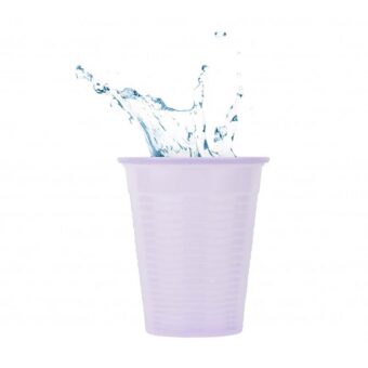 Bournas Medicals Soft Care Οδοντιατρικά Ποτηράκια - Μωβ 100τμχ