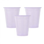 Bournas Medicals Soft Care Οδοντιατρικά Ποτηράκια - Μωβ 100τμχ