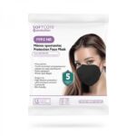 Bournas Medicals Soft Care FFP2 Μάσκα Προστασίας Μαύρη