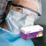 Bournas Medicals Soft Care Ιατρική Μάσκα 3ply με λάστιχο - Κίτρινη