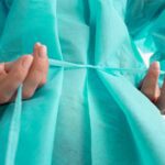 Bournas Medicals Soft Care Μπλούζα Εξεταστική Non Woven - Πράσινη
