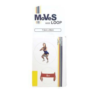 MVS in Motion Λάστιχο Γυμναστικής MOVES LOOP Κίτρινο Μαλακό AC-4116